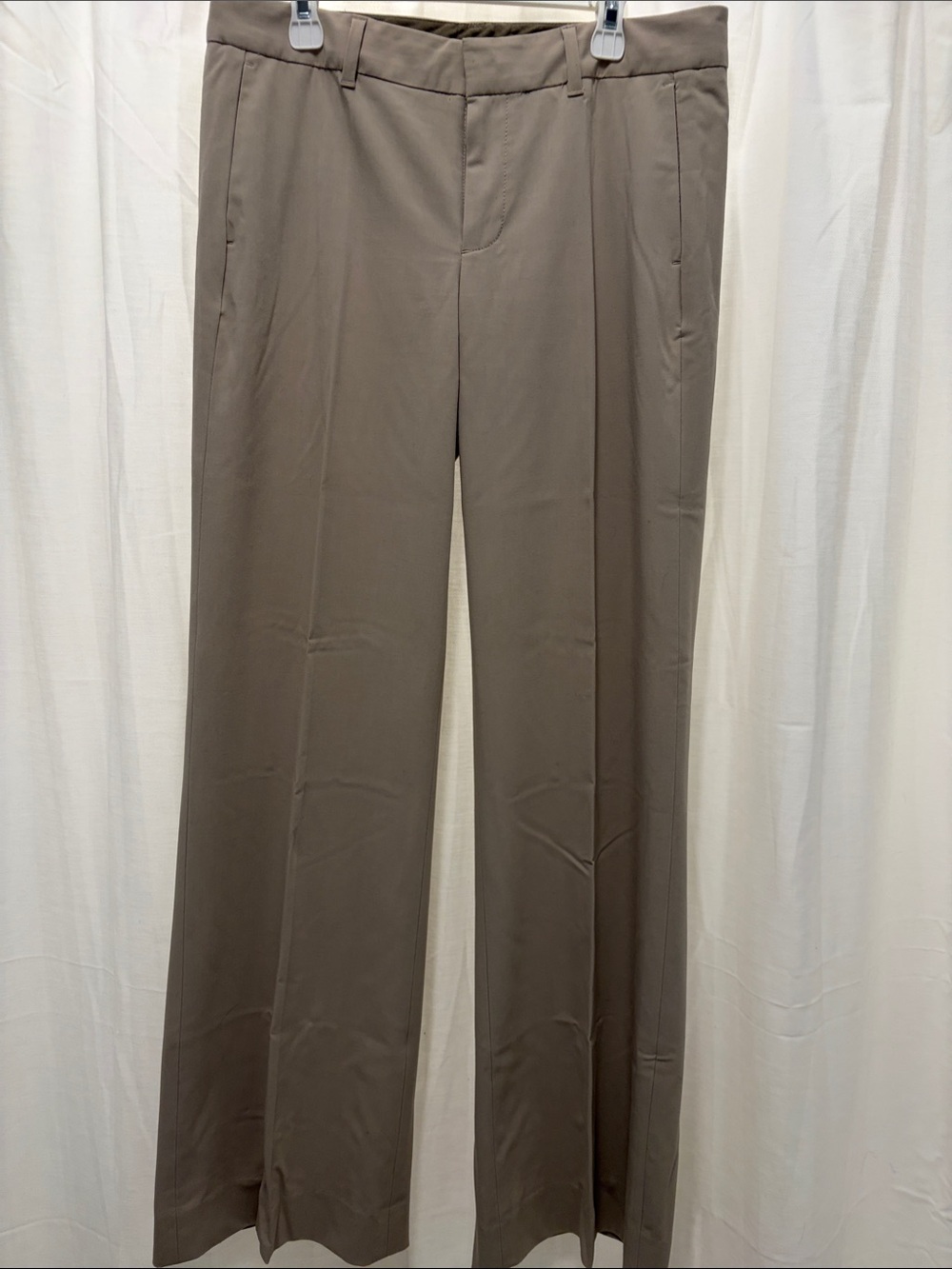 Gap Stretch Trouser Ladies Classic Flare Leg in Taupe